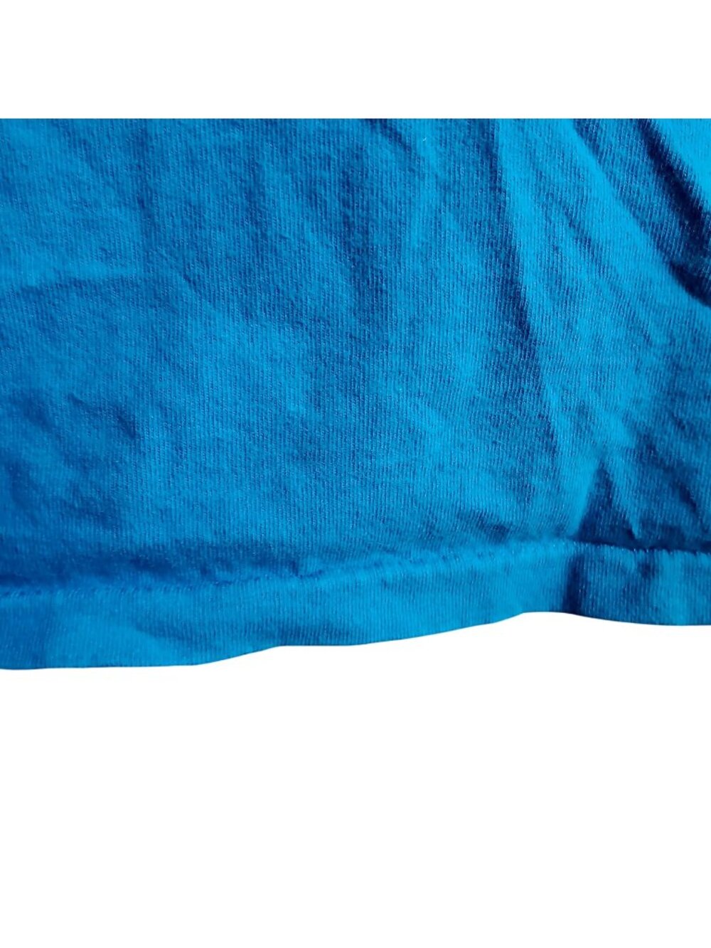 True Vintage Single Stitch T-shirt 2XL 1990's Blue Short Sleeve Crew Neck Cotton